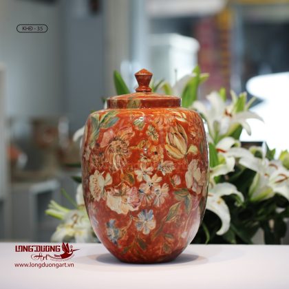 Hũ Ngàn Hoa Bảo Lộc (Lucky Conserving Thousand Flowers Jar)
